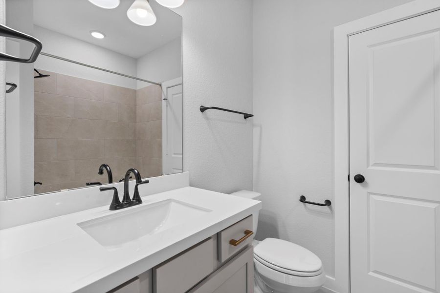 Furnished interior view inside a new home in Fulbrook on Fulshear Creek 60', Fulshear (Image 7). Furnished interior view inside a new home in Fulbrook on Fulshear Creek 60', Fulshear (Image 7).