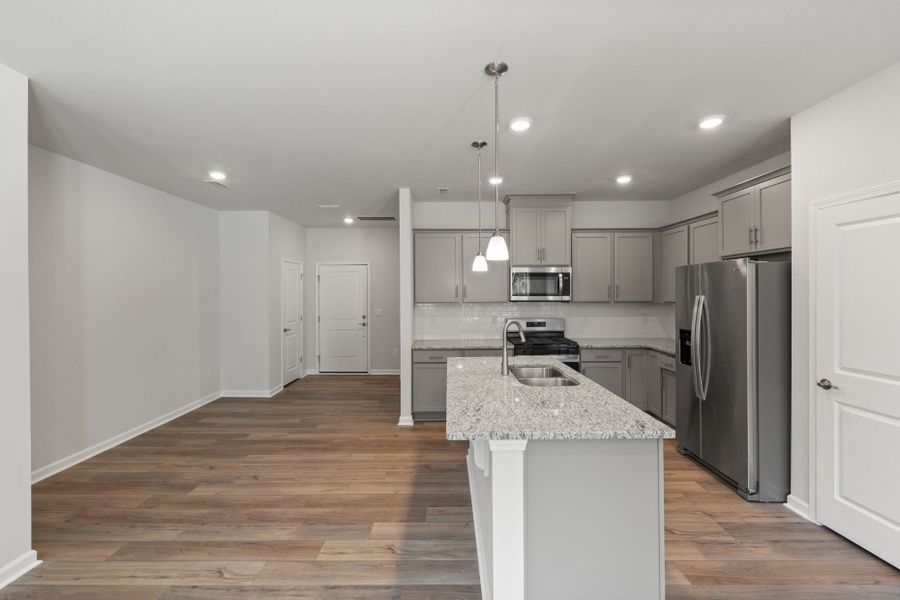 Furnished interior view inside a new home in Flemingfield, Greensboro (Image 5).