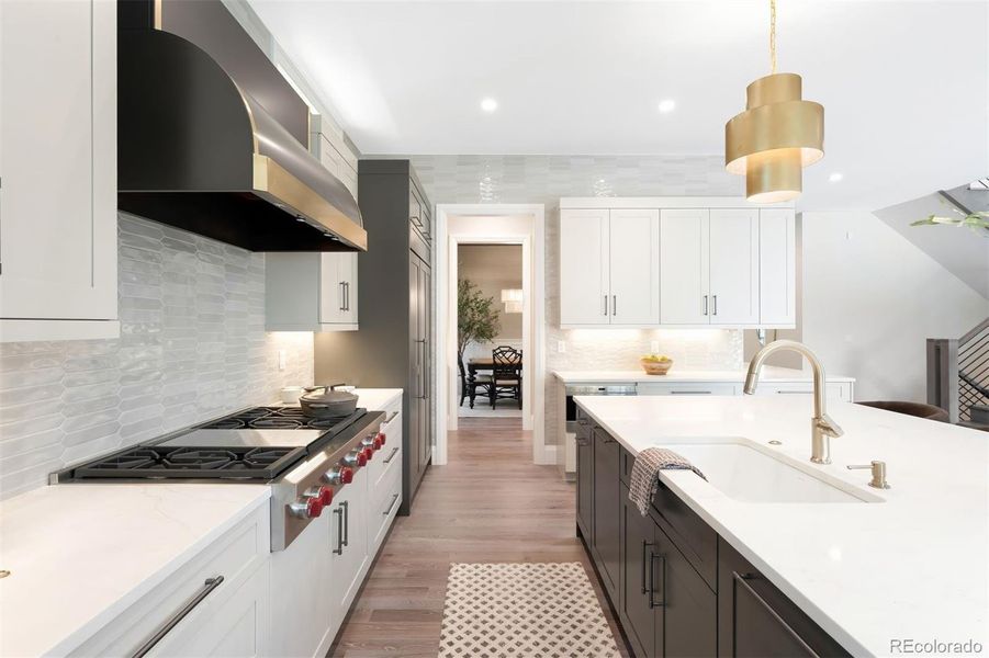 Furnished interior view inside a new home in , Denver (Image 29). Furnished interior view inside a new home in , Denver (Image 29).