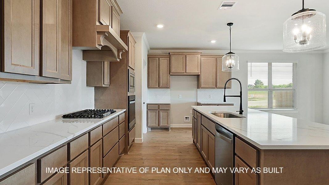 Furnished interior view inside a new home in Wellborn Settlement, College Station (Image 3).