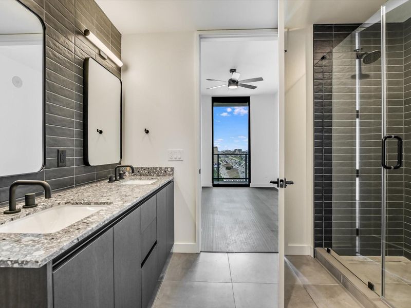 Furnished interior view inside a new home in , Austin (Image 9).