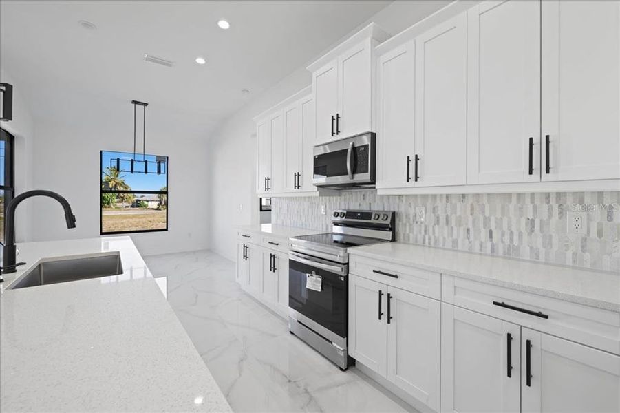 Furnished interior view inside a new home in , Cape Coral (Image 12).