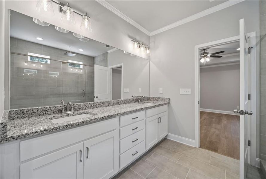 Furnished interior view inside a new home in , Loganville (Image 14).