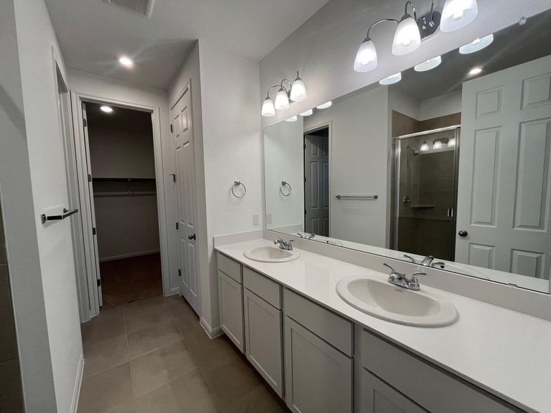 Primary Bath with Dual Vanities