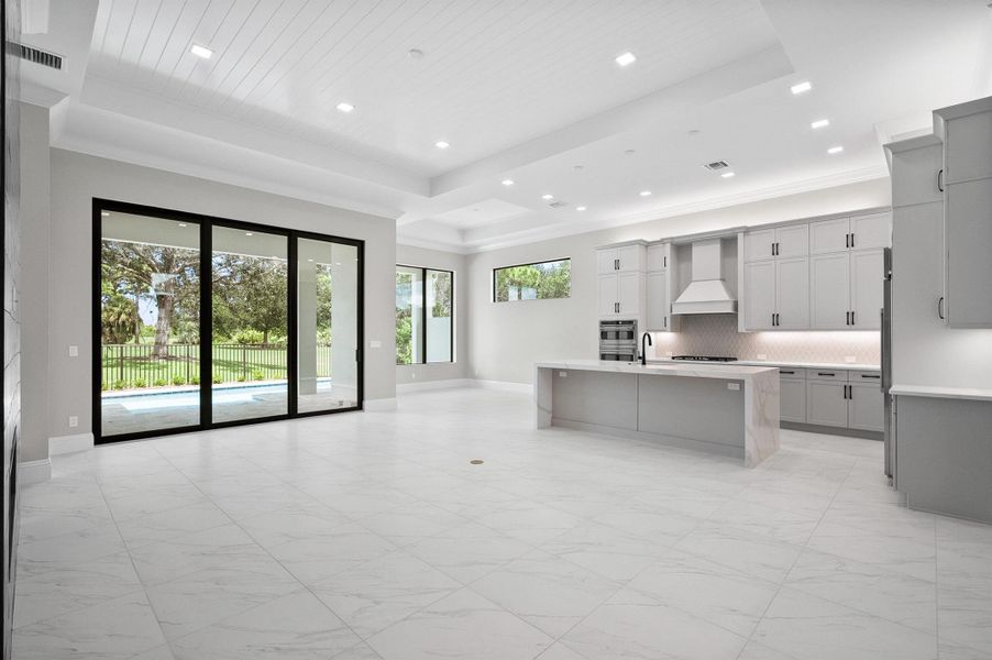 Spacious, unfurnished interior of a new home in Tesoro Club, Port St. Lucie (Image 31). Spacious, unfurnished interior of a new home in Tesoro Club, Port St. Lucie (Image 31).