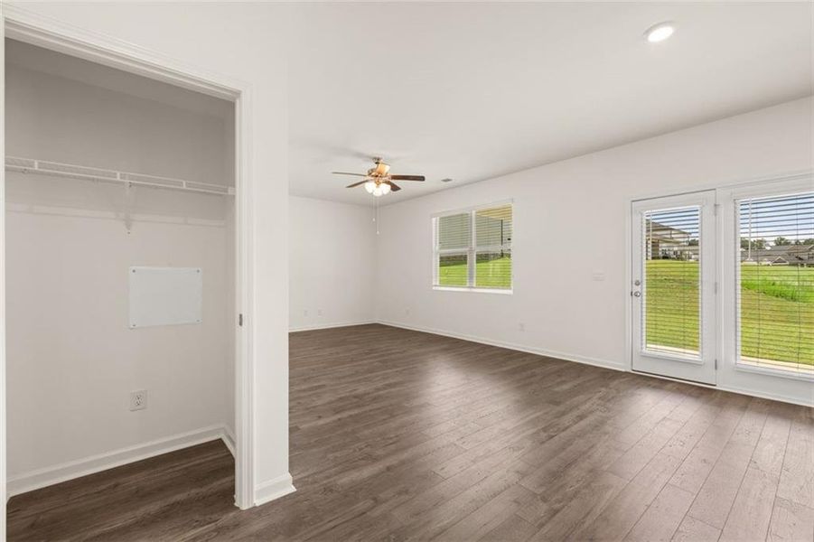 Spacious, unfurnished interior of a new home in Champion's Run, Lithonia (Image 17).