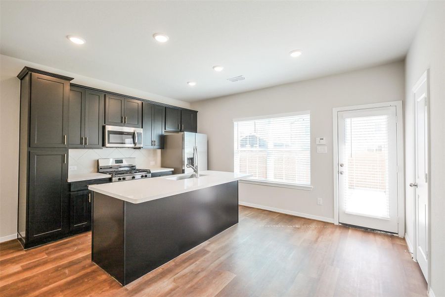 Furnished interior view inside a new home in , Houston (Image 4).