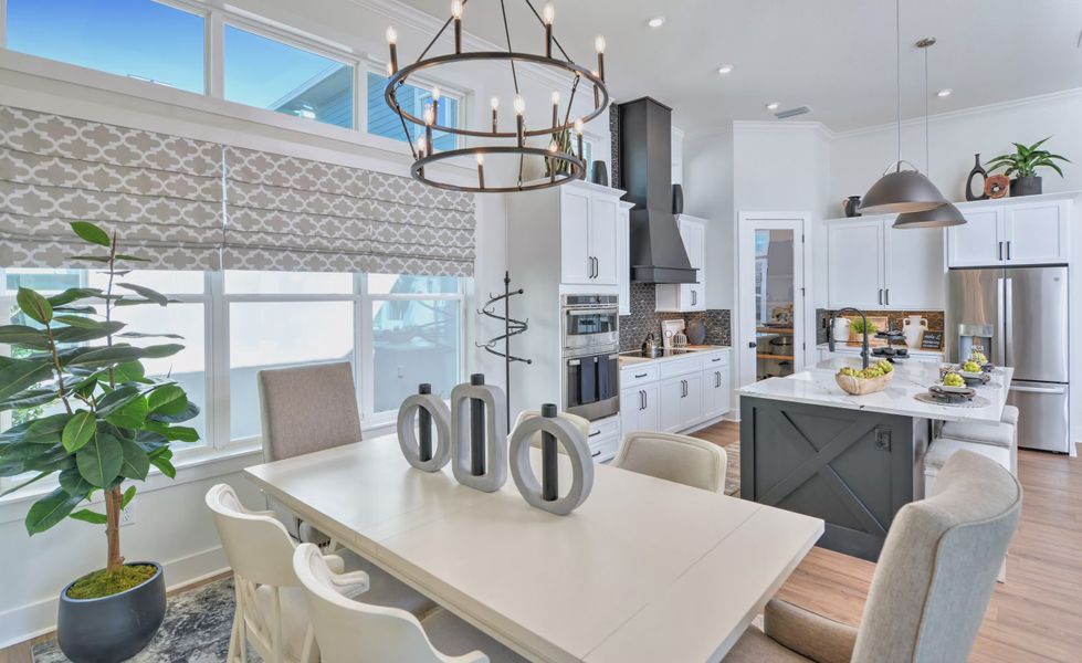 Furnished interior view inside a new home in Laureate Park, Orlando (Image 23).