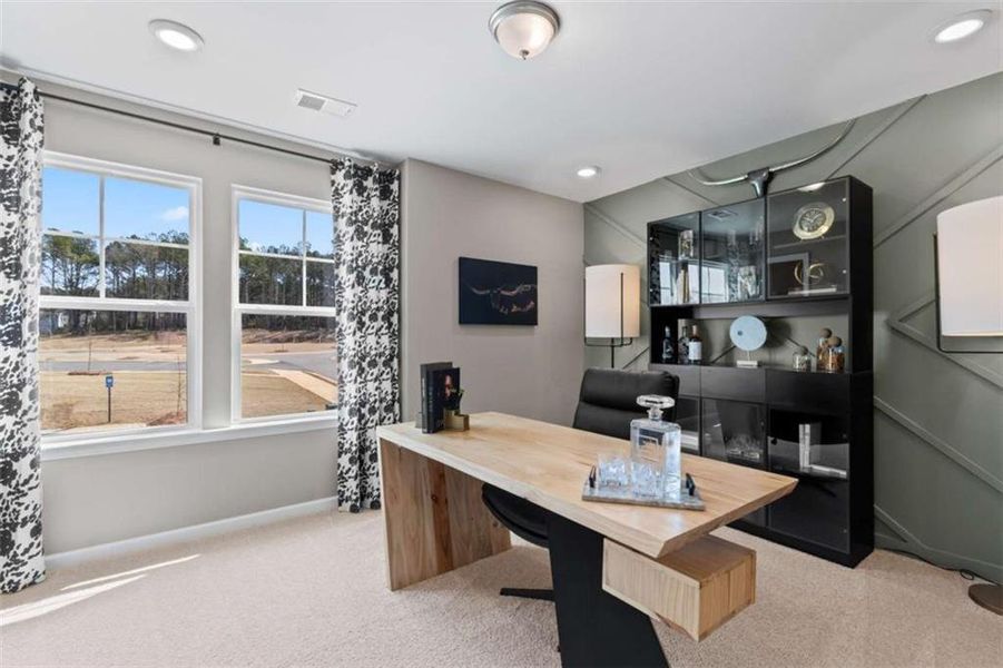 Furnished interior view inside a new home in Diamante, Stockbridge (Image 12).