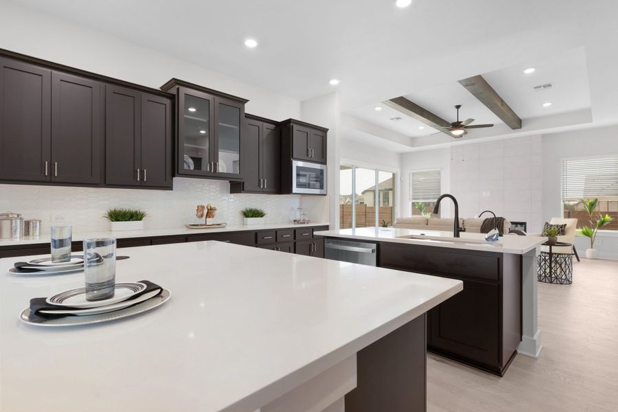 Furnished interior view inside a new home in Broken Oak, Georgetown (Image 62).