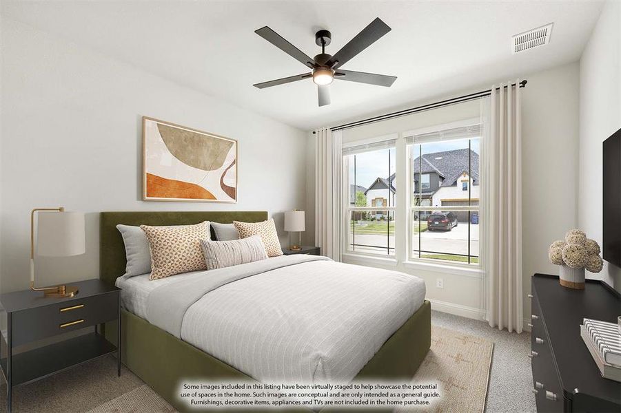 Furnished interior view inside a new home in Sonoma Verde, Rockwall (Image 19).