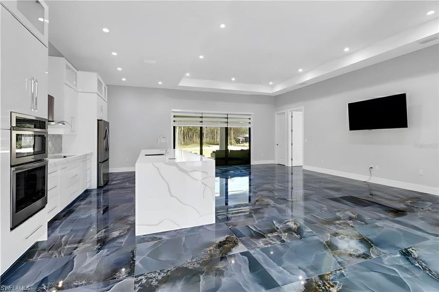 Furnished interior view inside a new home in , Naples (Image 12). Furnished interior view inside a new home in , Naples (Image 12).