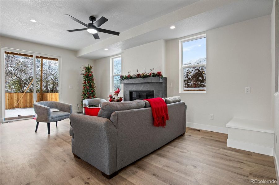 Furnished interior view inside a new home in , Denver (Image 16).