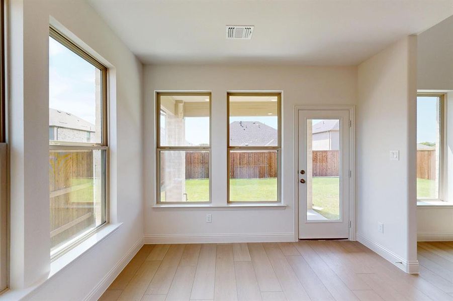 Spacious, unfurnished interior of a new home in Vintage Village, Argyle (Image 22). Spacious, unfurnished interior of a new home in Vintage Village, Argyle (Image 22).