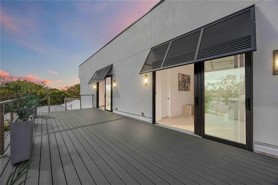 Exterior details and patio area of a home in , Sarasota (Image 3).