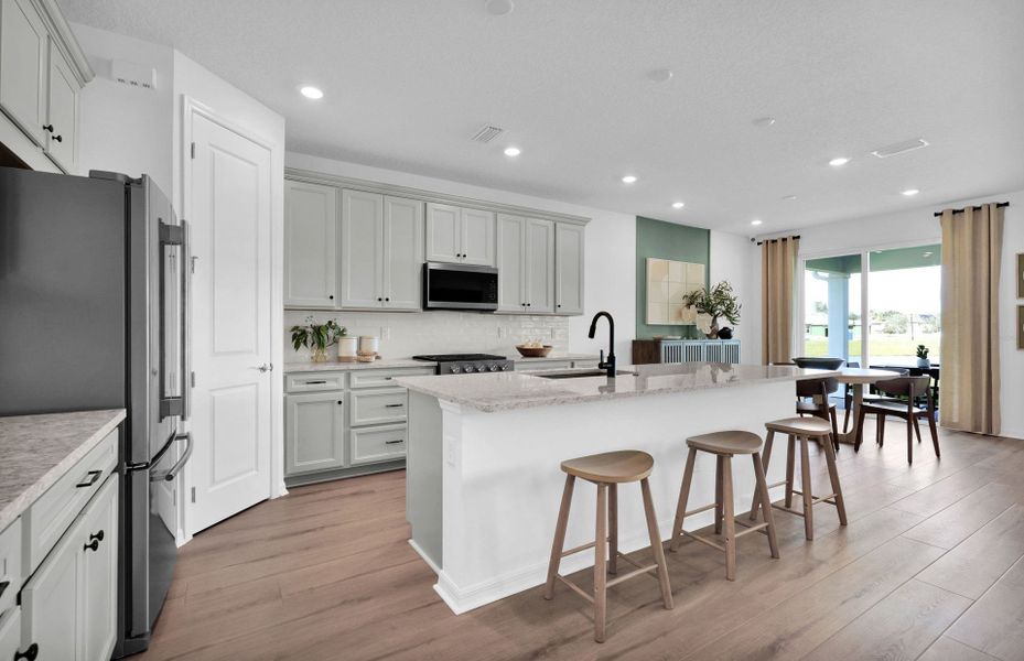 Representative furnished interior of a home built from the Whitestone by Pulte Homes in Joseph Oaks, Jacksonville (Image 6).