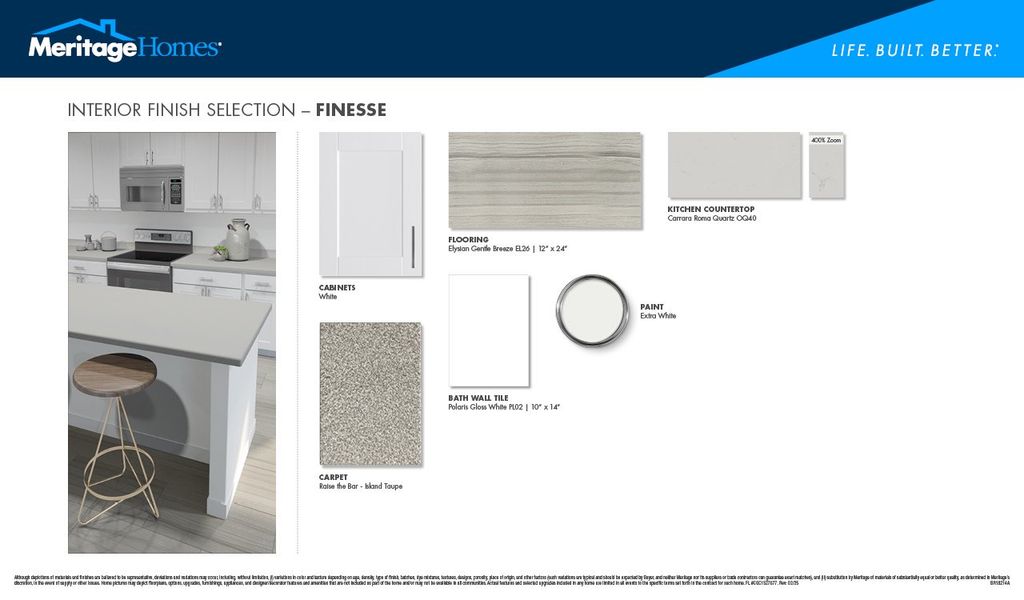 Sample of building materials used in homes in Flagler Village - Signature Series, Palm Coast (Image 21).