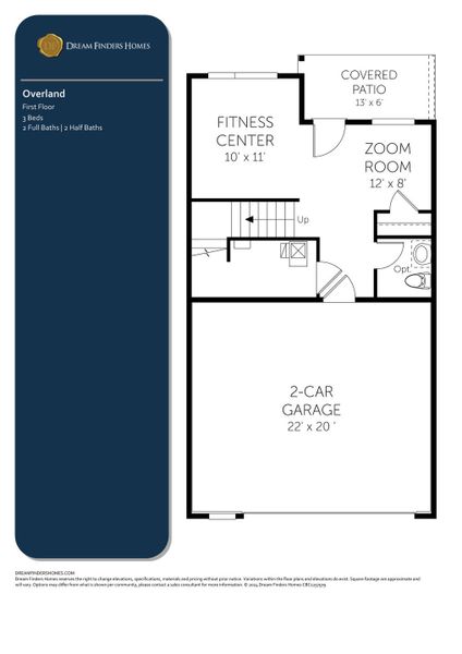 2D floor plan layout of this home in Northfield, Fort Collins, CO (Image 5).