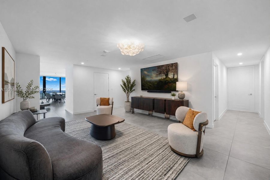 Furnished interior view inside a new home in , Pompano Beach (Image 28).