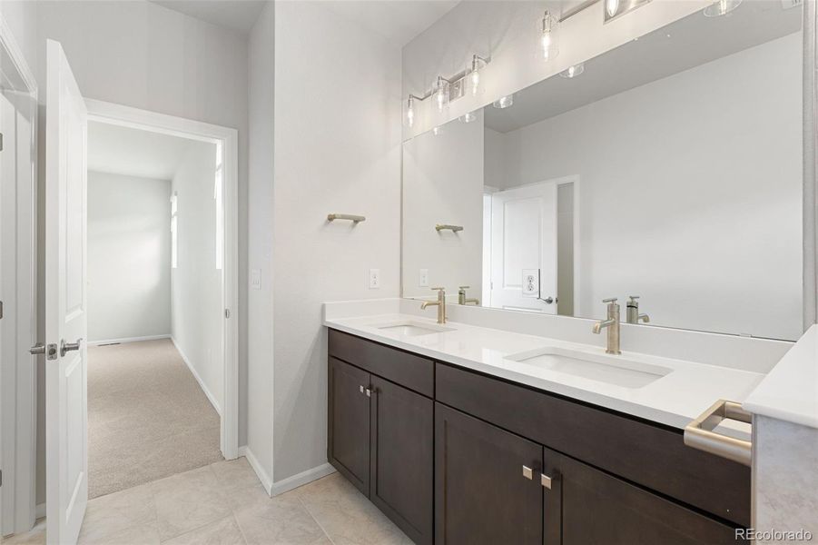 Furnished interior view inside a new home in The Manors Collection at Golden Overlook, Golden (Image 5).