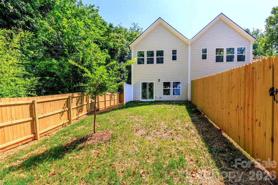 Exterior details and patio area of a home in , Charlotte (Image 22).