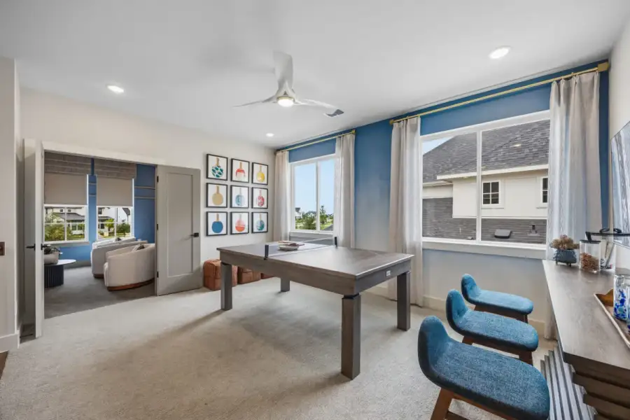 Representative furnished interior of a home built from the Rosalie by Landon Homes in Fields - Brookside, Frisco (Image 15).