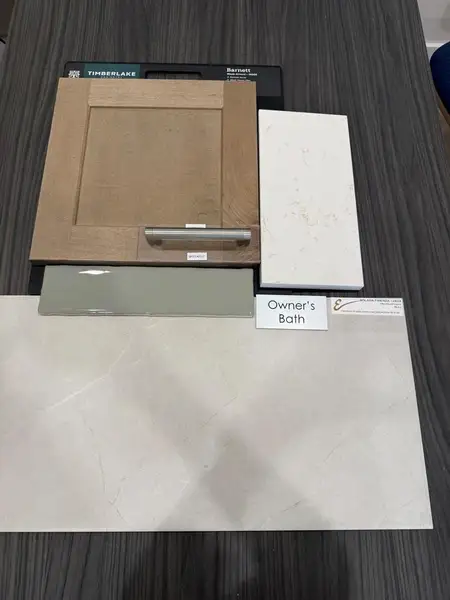 Primary Bath Design Selections