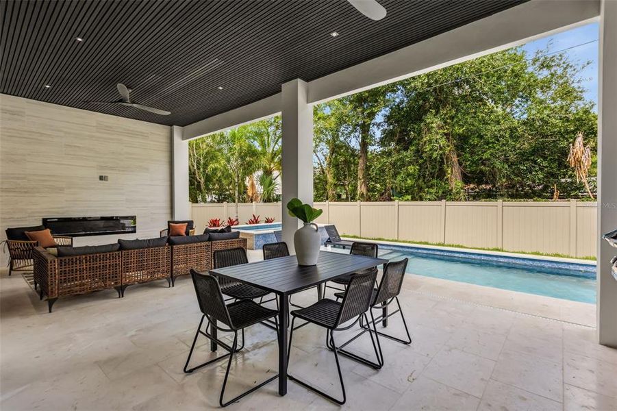 Exterior details and patio area of a home in , Winter Park (Image 3).