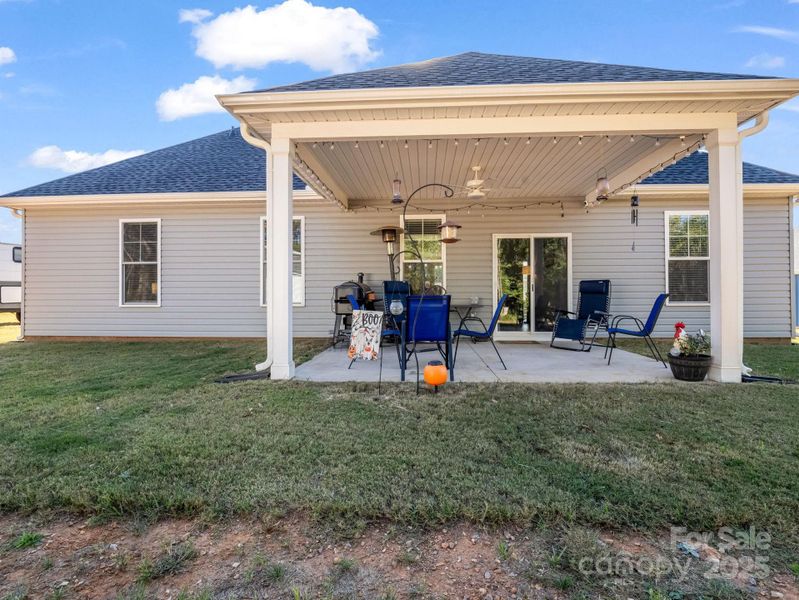 Exterior details and patio area of a home in , Gaffney (Image 24).