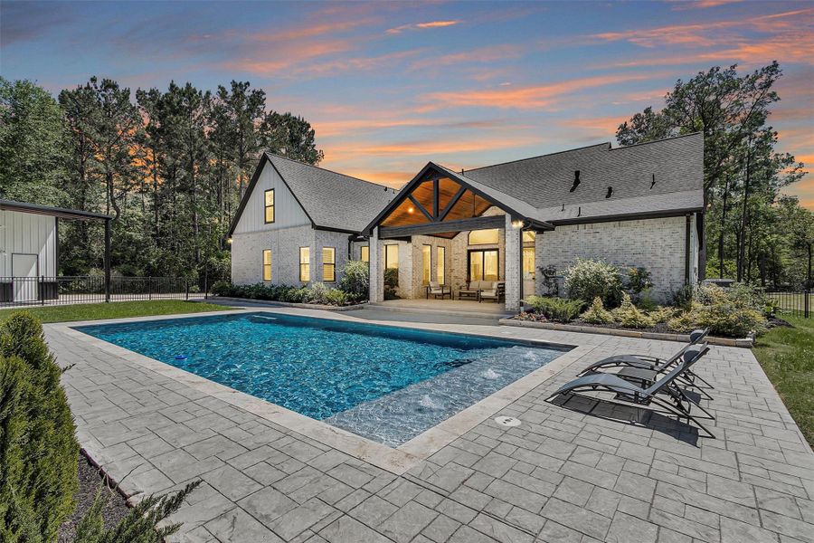 Exterior details and patio area of a home in , Montgomery (Image 4).