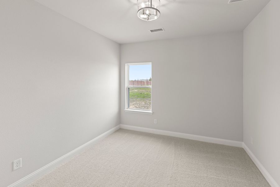 Representative unfurnished interior of a home built from the Patriot by Rockwell Homes in Creekside, Royse City (Image 128). Representative unfurnished interior of a home built from the Patriot by Rockwell Homes in Creekside, Royse City (Image 128).