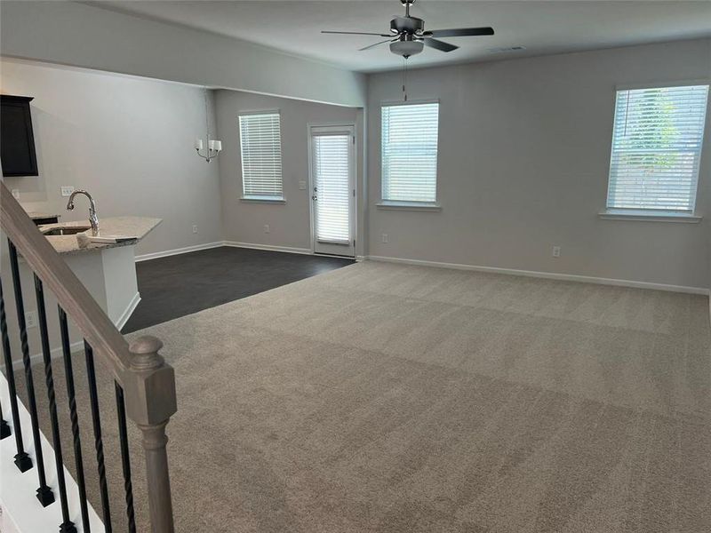 Spacious, unfurnished interior of a new home in Castleberry Pointe, Dawsonville (Image 21).