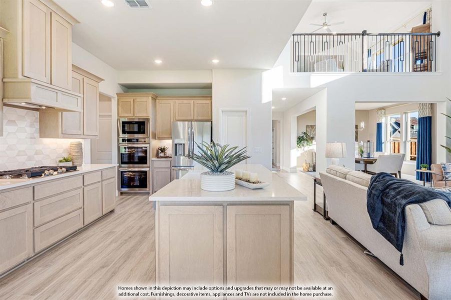 Furnished interior view inside a new home in Sutton Fields, Celina (Image 35).