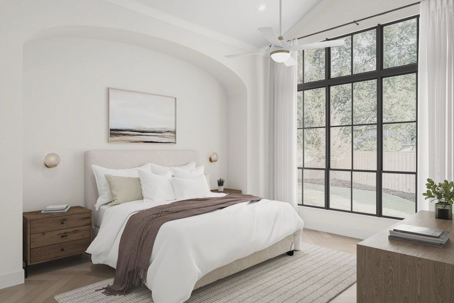 Representative furnished interior of a home built from the The Sienna by Homebound in The Villas at Lakeside, Flower Mound (Image 12). Representative furnished interior of a home built from the The Sienna by Homebound in The Villas at Lakeside, Flower Mound (Image 12).