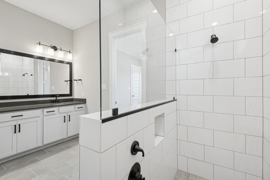 Furnished interior view inside a new home in , Katy (Image 8).