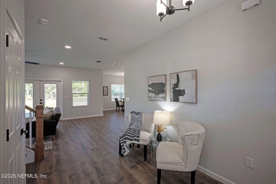 Furnished interior view inside a new home in , St. Johns (Image 20).