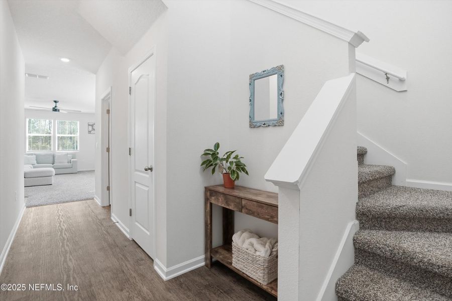 Furnished interior view inside a new home in Cross Creek Express, Green Cove Springs (Image 14). Furnished interior view inside a new home in Cross Creek Express, Green Cove Springs (Image 14).