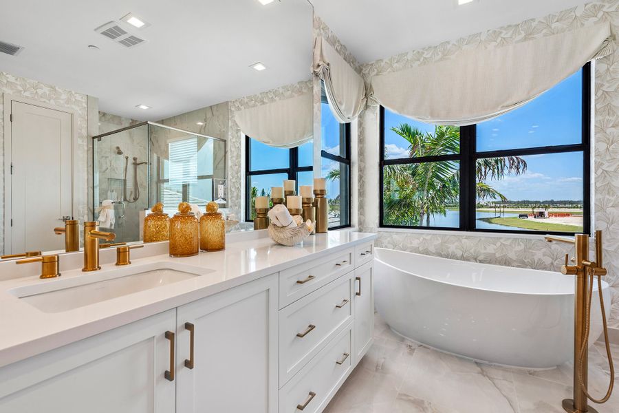 Representative furnished interior of a home built from the Meridian by GL Homes in Apex at Avenir, Palm Beach Gardens (Image 11). Representative furnished interior of a home built from the Meridian by GL Homes in Apex at Avenir, Palm Beach Gardens (Image 11).