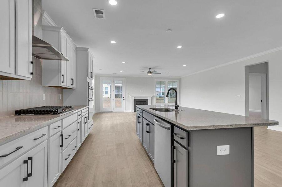 Furnished interior view inside a new home in Kings River Preserve, Hollywood (Image 8).