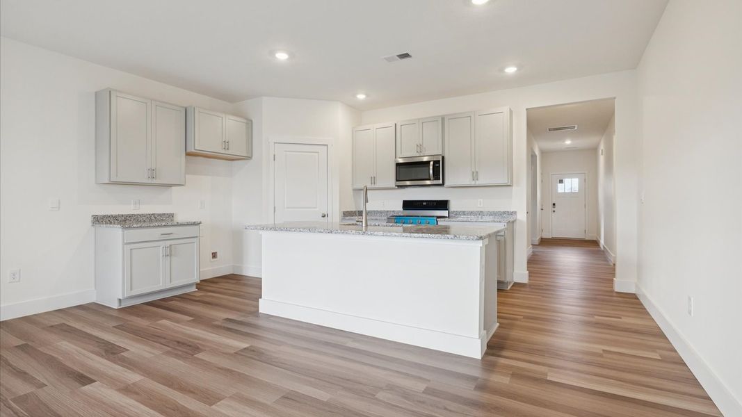 Furnished interior view inside a new home in Millstone Village, Morristown (Image 6).