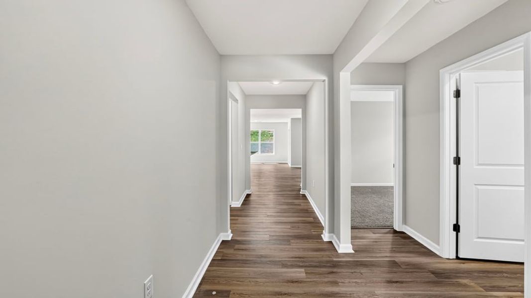 Spacious, unfurnished interior of a new home in Gibson Grove, Laurens (Image 13).