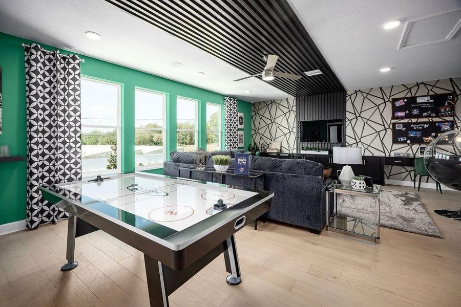 Furnished interior view inside a new home in Wolf Lake Ranch, Apopka (Image 17).