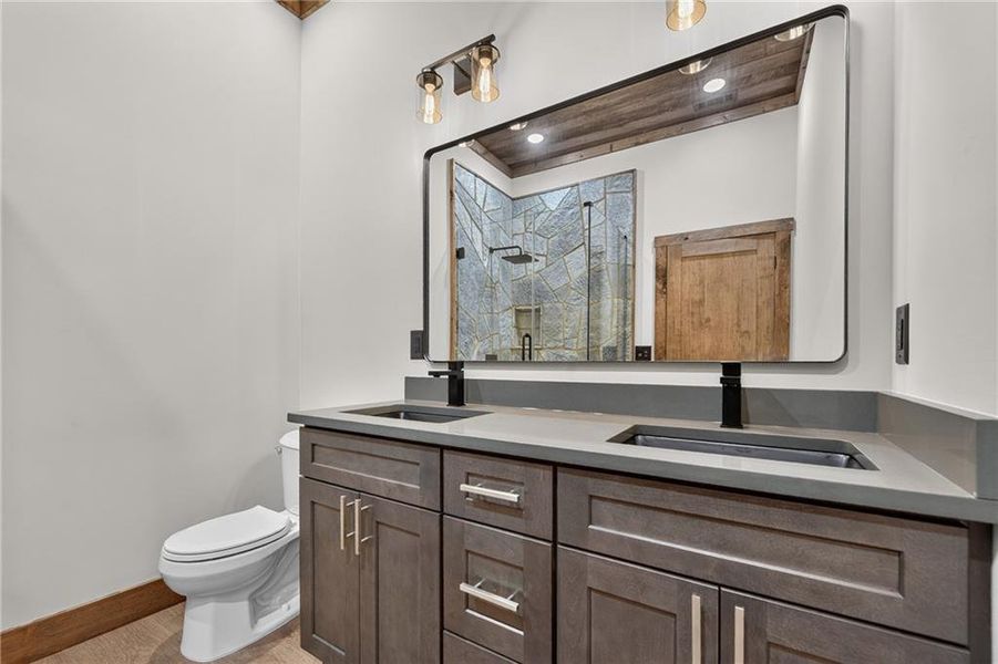 Furnished interior view inside a new home in , Morganton (Image 15).