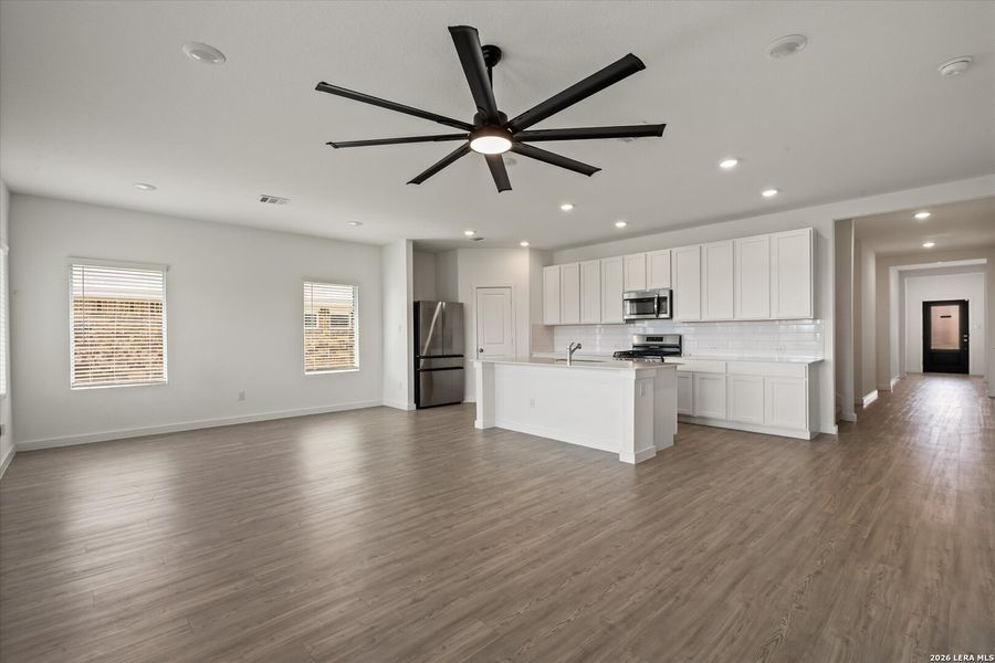 Spacious, unfurnished interior of a new home in Brookmill: Classic Collection, San Antonio (Image 22). Spacious, unfurnished interior of a new home in Brookmill: Classic Collection, San Antonio (Image 22).