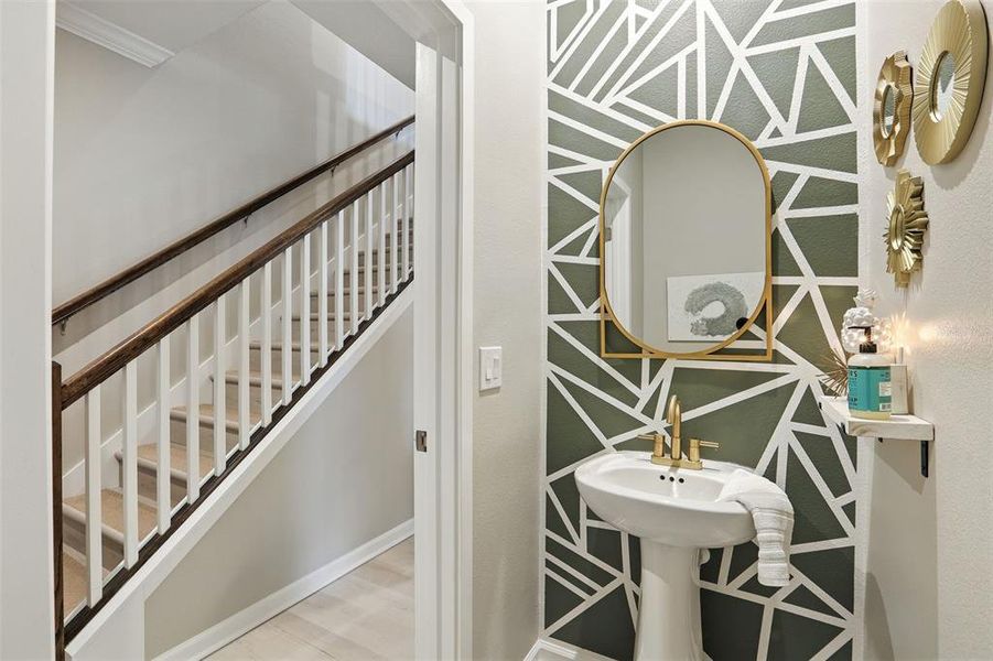 Furnished interior view inside a new home in Waterbrooke, Clermont (Image 27). Furnished interior view inside a new home in Waterbrooke, Clermont (Image 27).