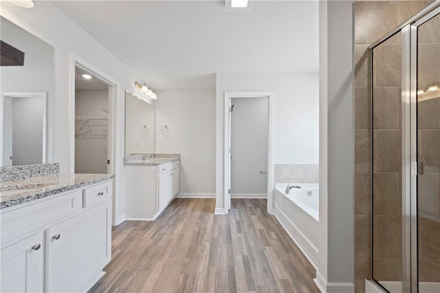 Furnished interior view inside a new home in Stephen's Landing, Loganville (Image 44). Furnished interior view inside a new home in Stephen's Landing, Loganville (Image 44).