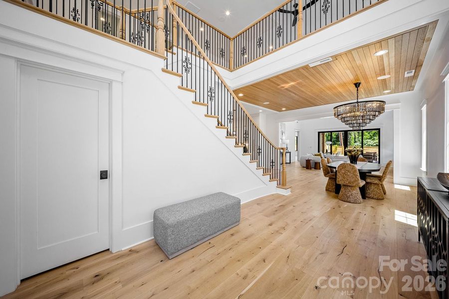 Furnished interior view inside a new home in , Charlotte (Image 16).