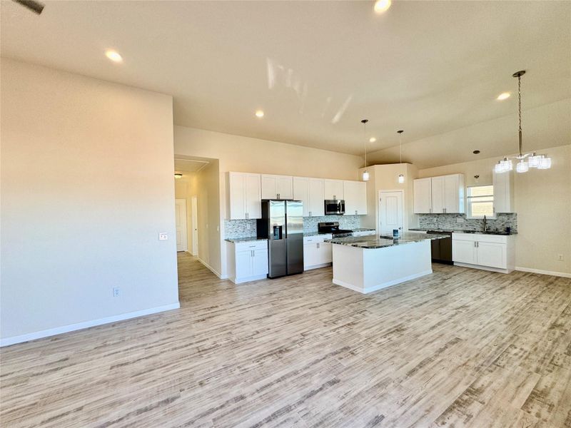 Furnished interior view inside a new home in , Bayou Vista (Image 8).