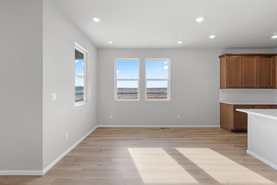 Spacious, unfurnished interior of a new home in The Legacy Collection at Talon Pointe, Thornton (Image 8). Spacious, unfurnished interior of a new home in The Legacy Collection at Talon Pointe, Thornton (Image 8).