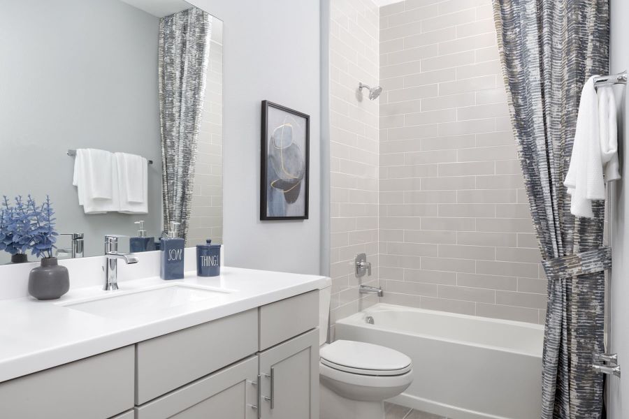 Representative furnished interior of a home built from the Pelican by Mattamy Homes in Wellen Park, Venice (Image 14).